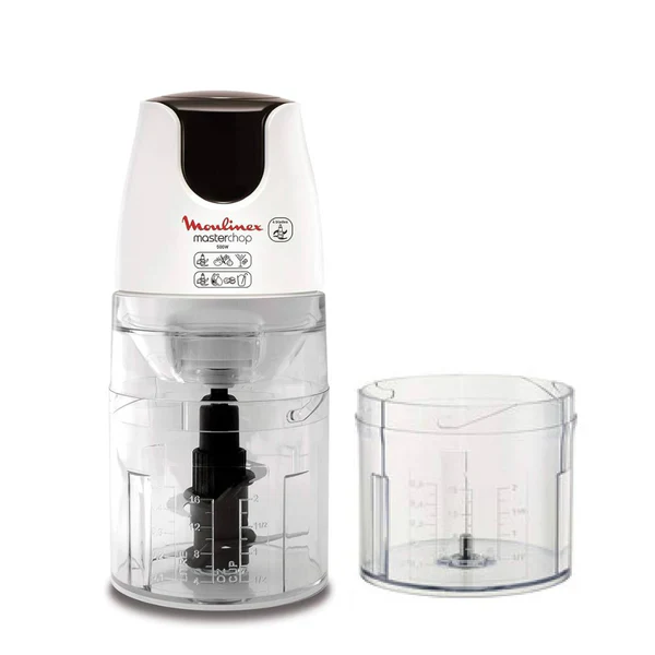 Moulinex Chopper 4Blades, 0.5Lit, 500Watts, White