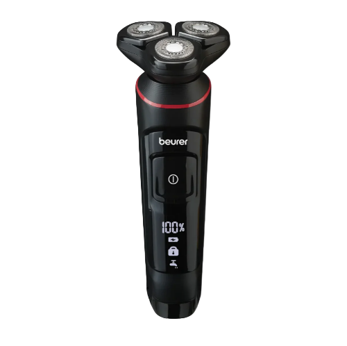 Beurer Rotary Shaver 360, Flexible Shaver Head Quick-Charge, Black