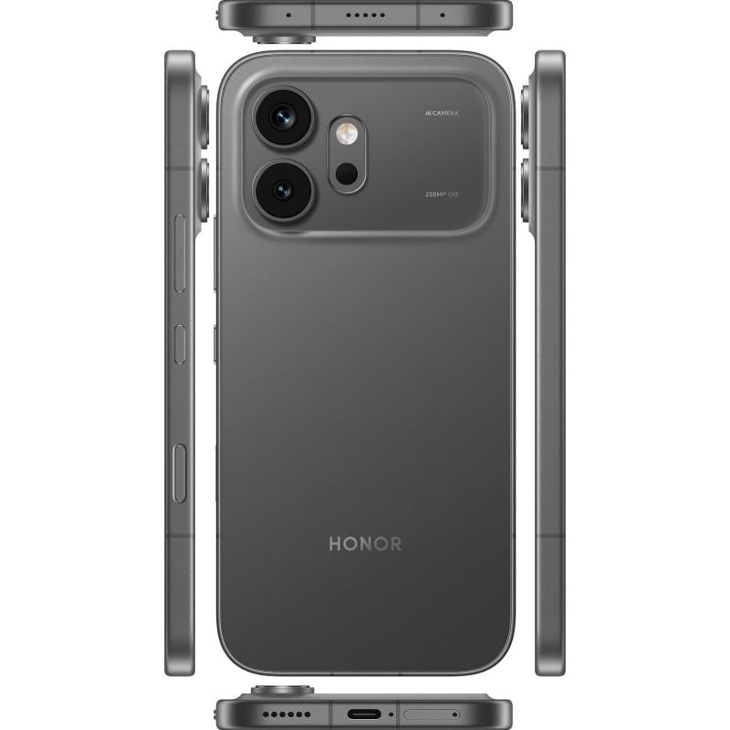 Honor 600 Dual Card Open Market, 12GB & 256GB, 6.6Inch, 7000Mah, Black