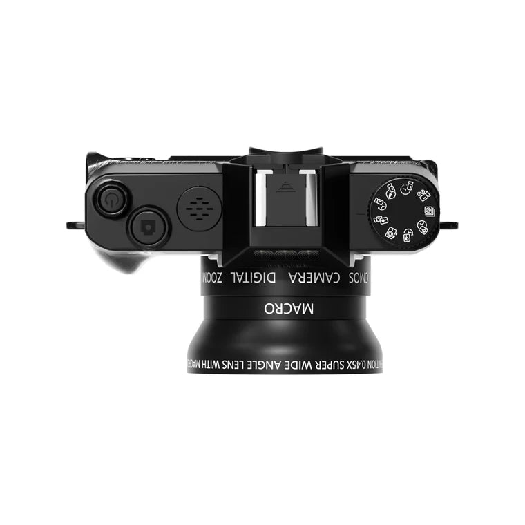GBT Digital Camera, 75Mp Sensor, 3 Flip Screen, Black