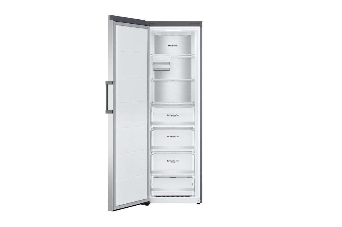 LG Upright Freezer A++, Smart Inverter, 324Lit, Silver