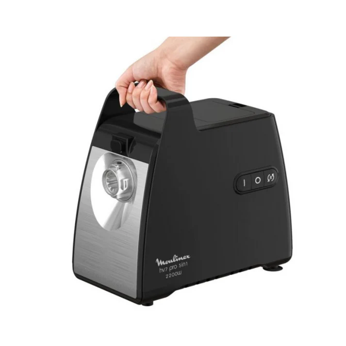 Moulinex Meat Mincer, 3 In 1, 2200Watts, Grey