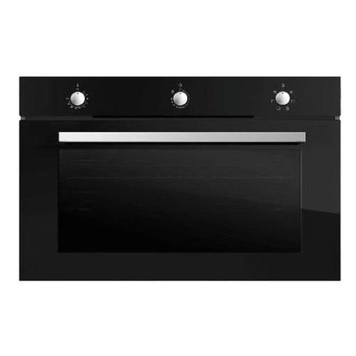 Schubert Built In Gas Oven & Grill, 90Cm, 110Lit, Black