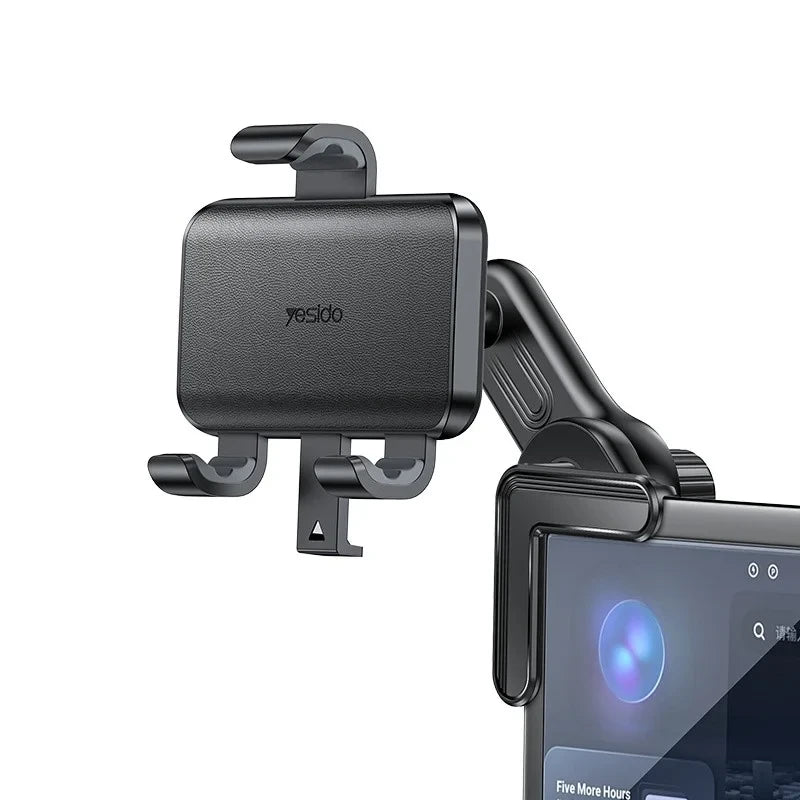 Yesido Phone Holder, 360Rotation, Three Point Stabilized, Black