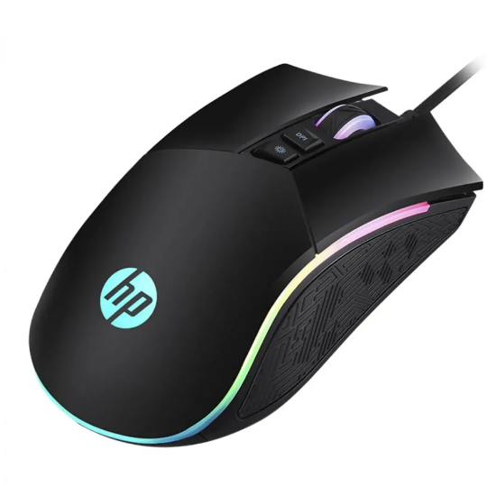 HP Wired Gaming Mouse, Black