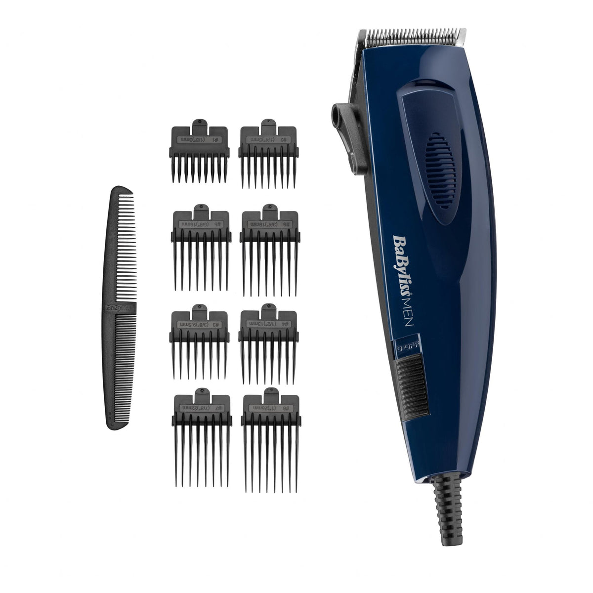BaByliss Clipper Hair, Cable, Blue