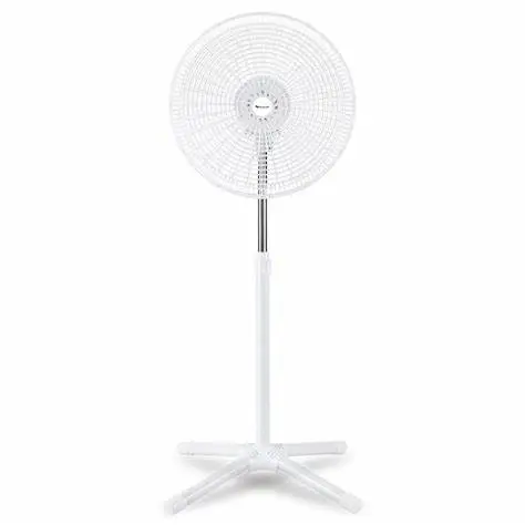 Spark line Plastic Stand Fan, 70Watts, 18Inch, White