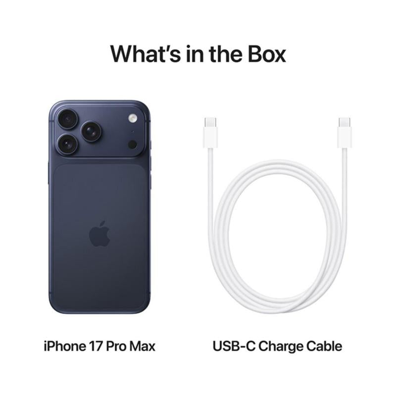 Apple iPhone 17 Pro Max, 256GB, Deep Blue