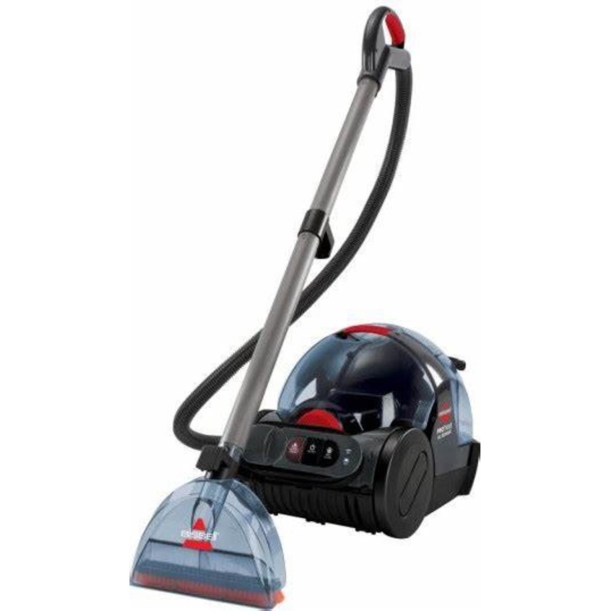 Bissell Canister Vacuum, Washer Carpets & Hand floor, 2000Watt, Black