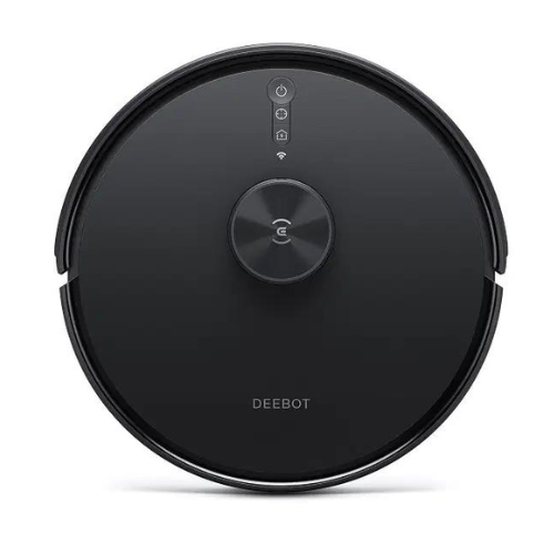 روبوت مكنسة Ecovacs بقدرة شفط 6500 باسكال، أسود