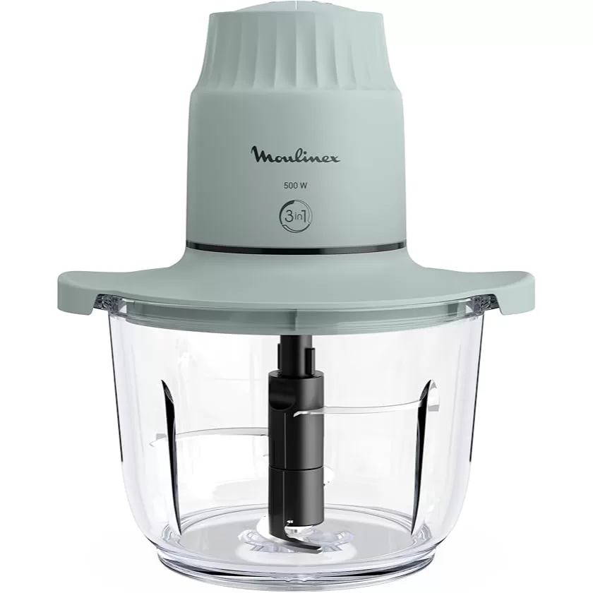 Moulinex Chopper 4Blades, 1Lit, 500Watts, Glass