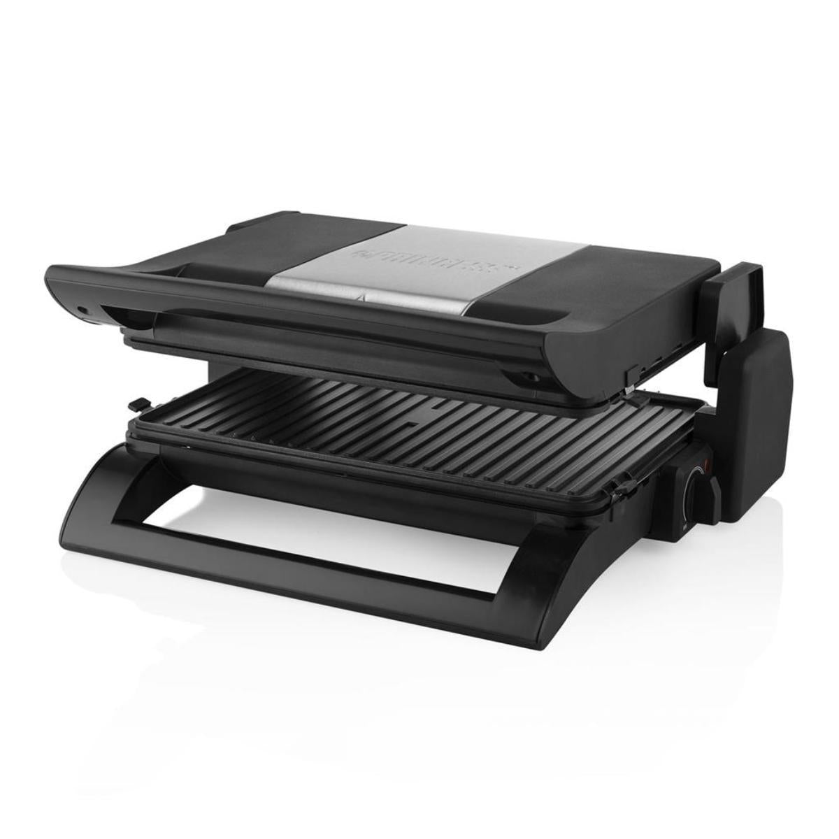 01.112536.01.002/Princess multi grill 4- in 1 sandwich , waffle and reversible grill plates with sm GRILL / SILVER / 2000 WATTS
