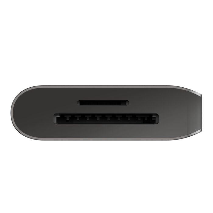 Belkin Connect USB-C 7-in-1 Multiport Hub Adapter-USB-C 3.0, 2x USB-A BC1.2 Ports-4K