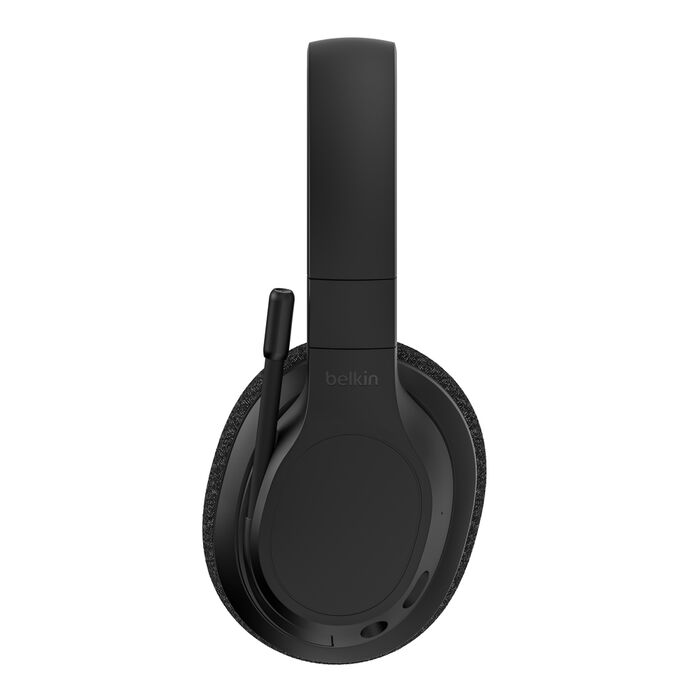 Belkin Headset Sound Form Adapt Over Ear, Noise Cancelling, Boom Mic, Black