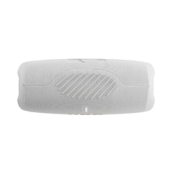 JBL Charge 5 Portable Waterproof Speaker, 40Watts, White