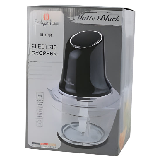 Belinger Haus Multi Chopper with Glass Bowl, 500Watts, Black