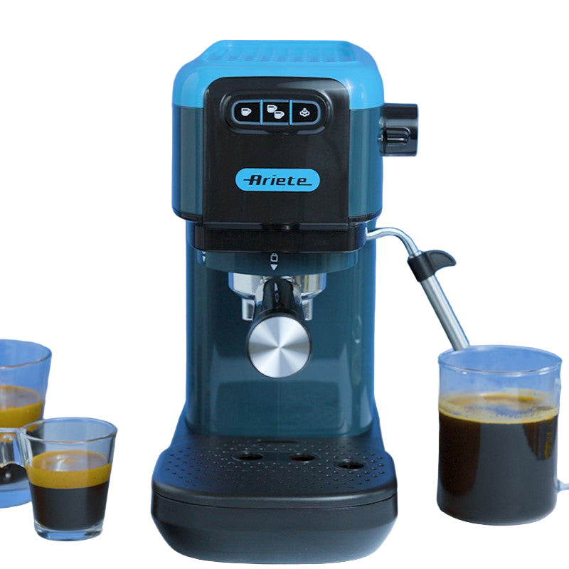 Ariete Espresso Machine, 1.1Lit, 1300Watts, Blue