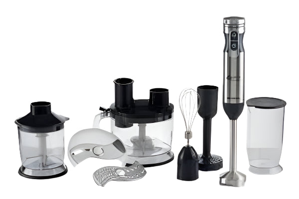 898/Ariete Hand blender 1000W,10speeds+Turbo,4 blades,Accessories included:Beaker700ml/Chopper 500m 1000 / 700ML / 10