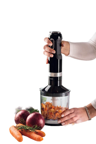 Ariete Hand Blender, 4Blades, 10Speeds, 1000Watts, Black
