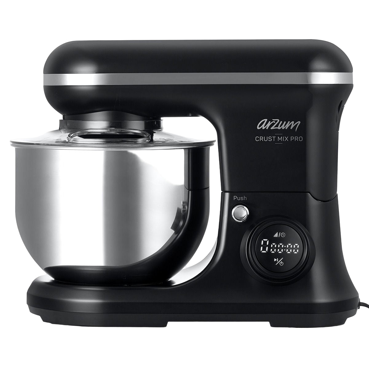 Arzum Crust Mix Pro Stand Mixer, 5Lit, 1200Watts, Black / Steel
