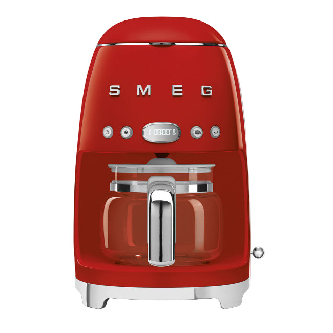 Smeg Filter American Coffee Machine, Dispensing up to 10, 1.4Lit, Red