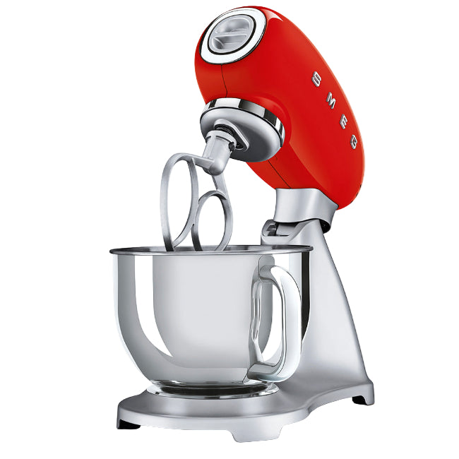 Smeg Stand Mixer Style Aesthetic, 4.5Lit, 800Watts, Red