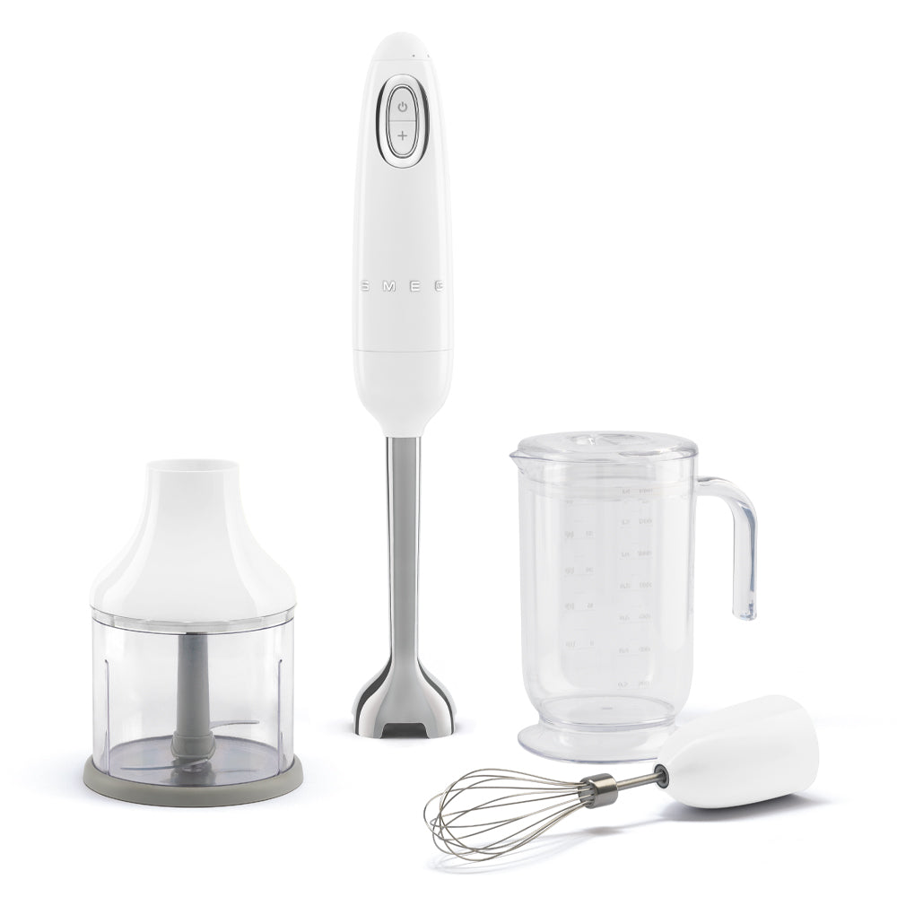 Smeg Powerful & Versatile Hand Blender, 700Watts, White