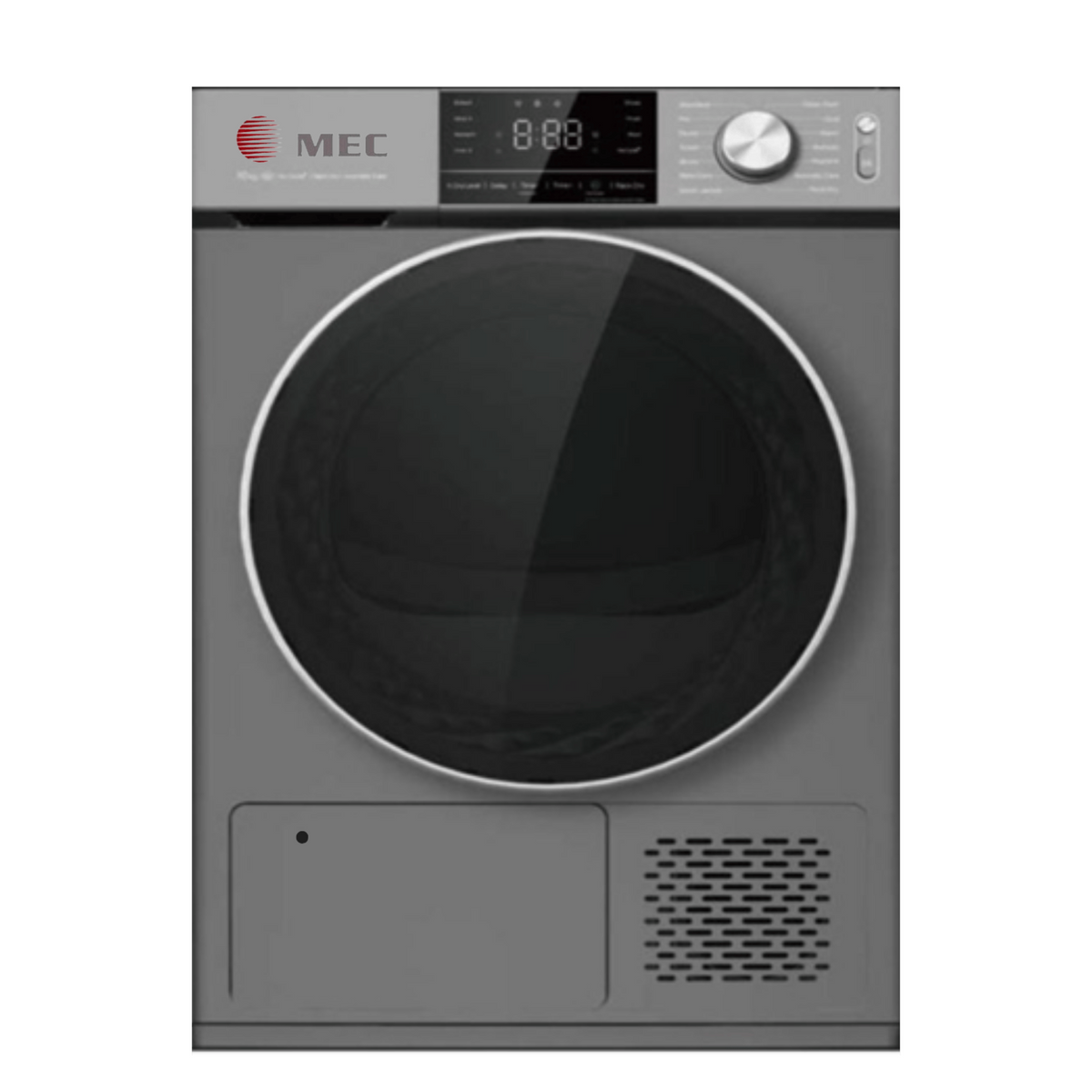 MEC Heat Pump, 20-to-360-minute Drying time, 50Rpm, 10KG, Inox