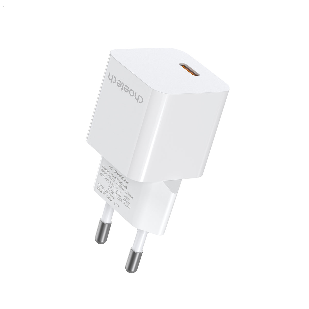 PD5010/Choetech charger 20W USB Type C CHARGER / Black / N/A