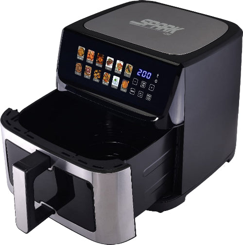 Spark Family Air Fryer, 11Lit, 12Program, 1500Watts, Black