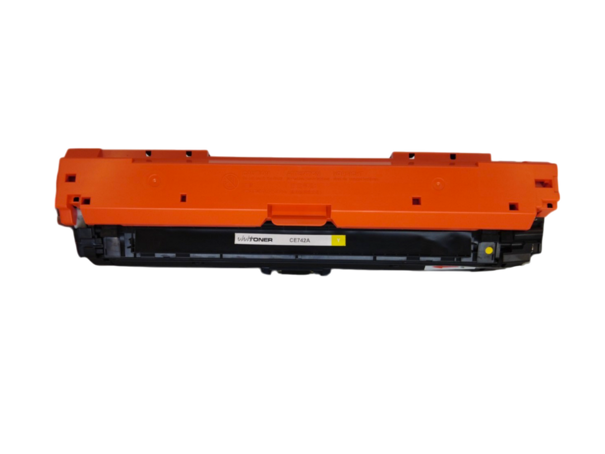 Vivit Ink Toner CE742A, Yellow
