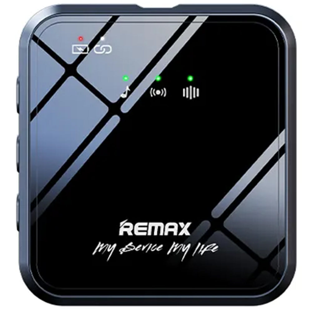 Remax Wireless Microphone DSP+ANC HD Sound, Mic Livestream Single Microphone, iPhone