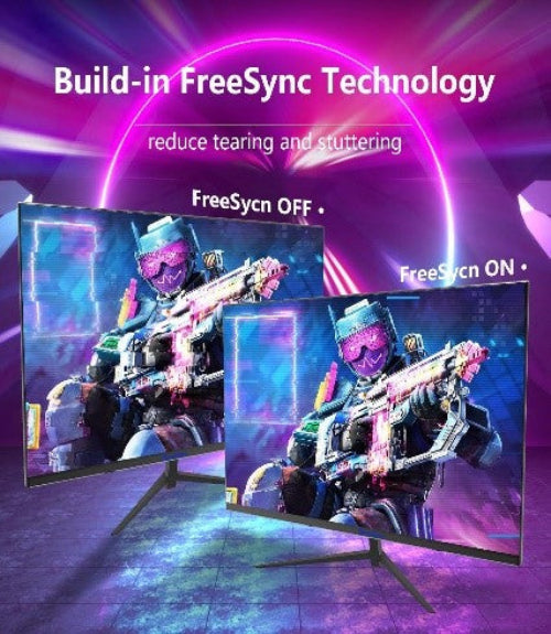 SUIRGE Gaming Monitor 27Inch, IPS 100Hz Computer Monitor Built-in Speakers
