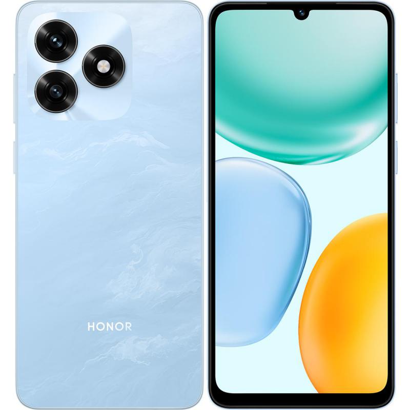 Honor X5c 4G, 4GB & 64GB, 6.7Inch, Tidal Blue, Dual Card Open Market Ver. GB Charger