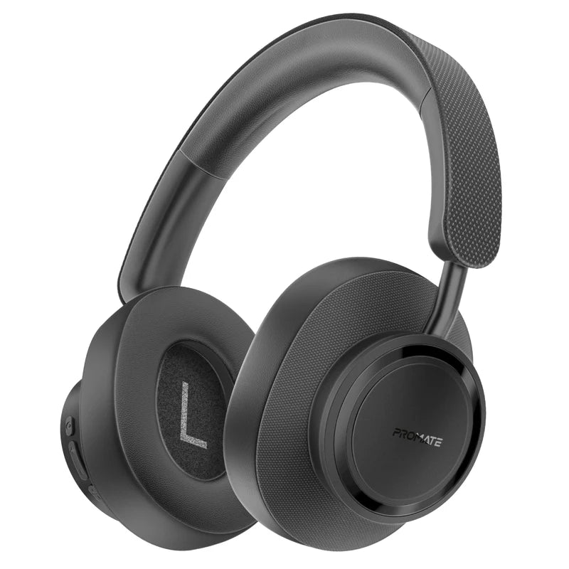 Promate Takt Fidelity Ear Stereo Wireless Headphones, Black
