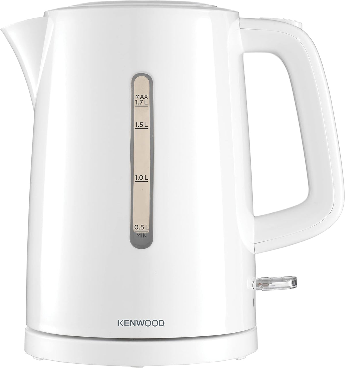 Kenwood Plastic Kettle, 1.7Lit, 2200Watts, White