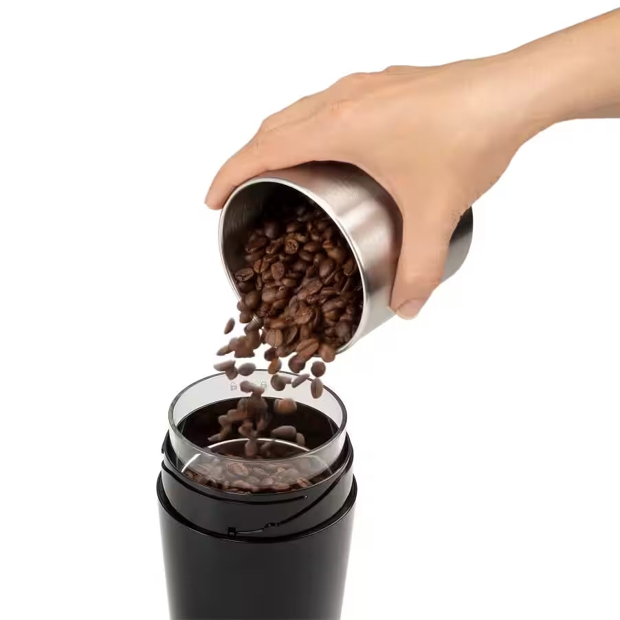"KG200/Delonghi COFFEE GRINDERS, Black, capacity 90g , Blade material DELONGHI / Black