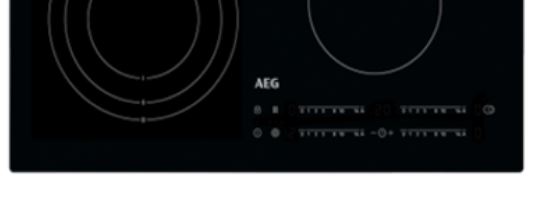 AEG Built in Hob A, 4Cooking Zones, Direct Touch Control, 60Cm, Black