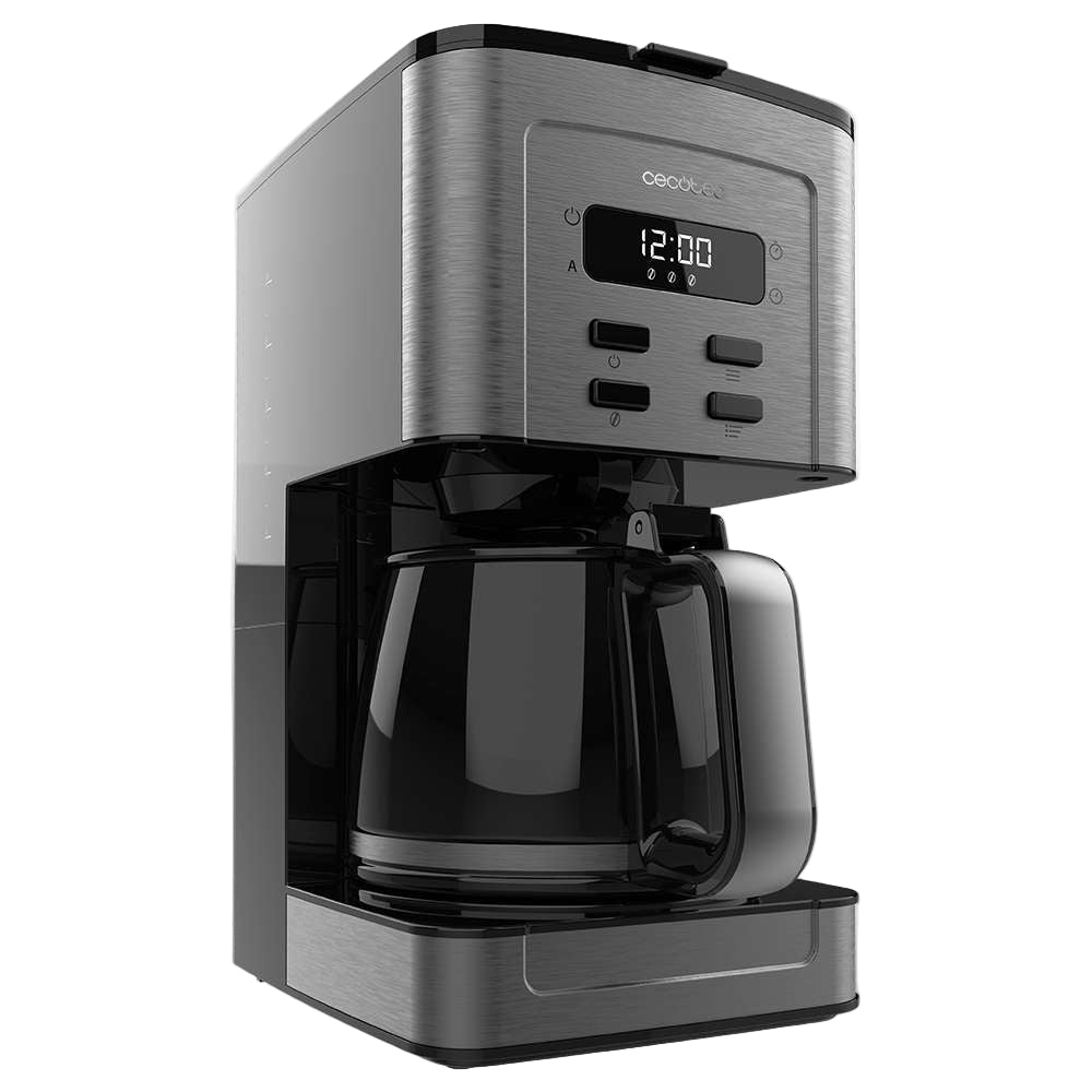 Cecotec Digital Drip American Coffee Machine, 1.3Lit, 800Watts, Black