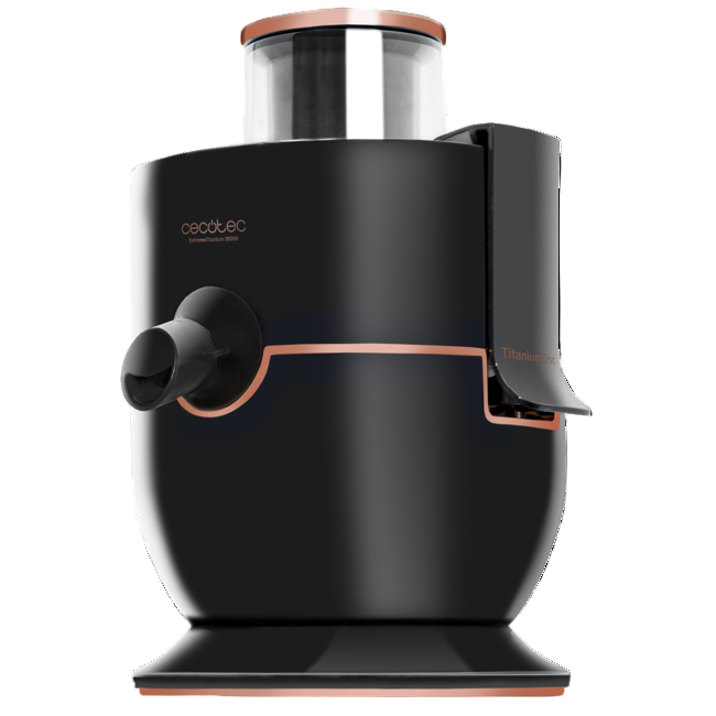Cecotec Extreme Titanium Juicer, 500Ml, 1000Watts, Black