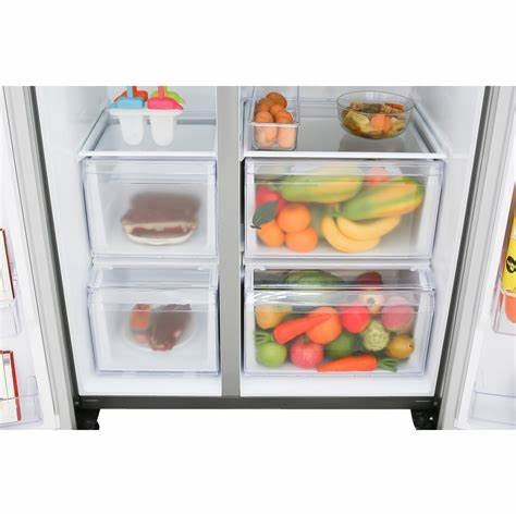 RS62R5001M9/LV/Samsung REFRIGERATOR SBS Refrigerator Side by side 647 L 912x 1780 x 716 Digital In YES / A+ / 640L