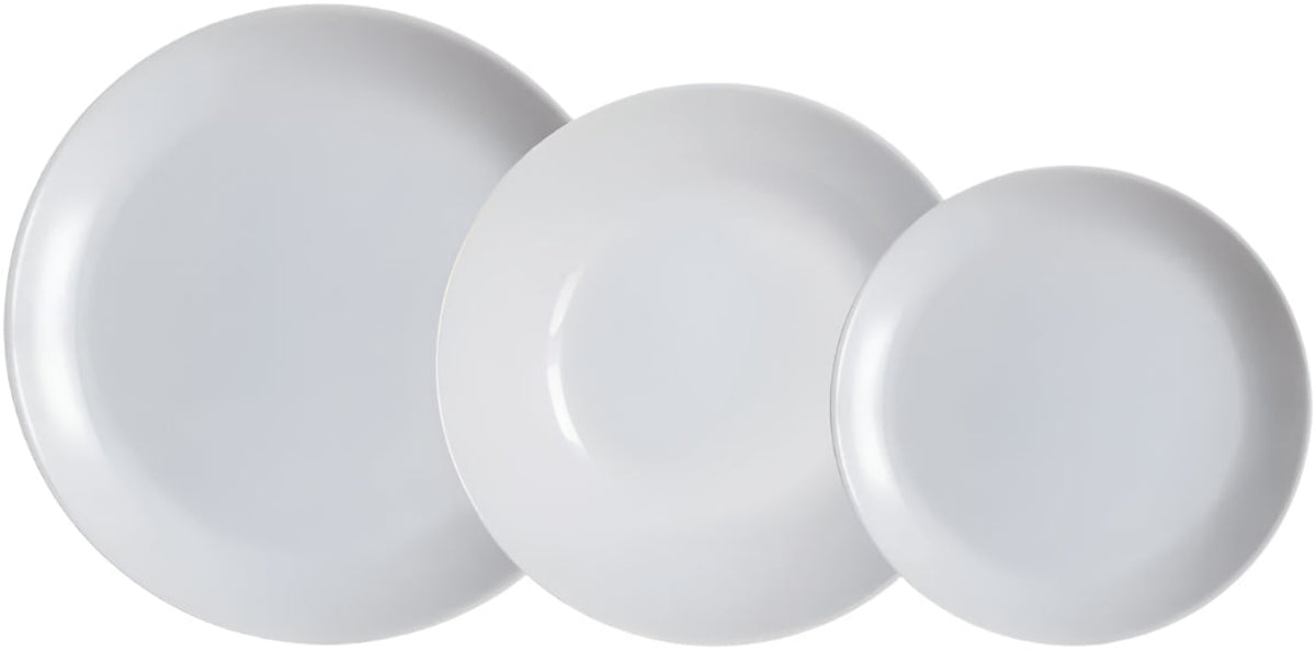 Luminarc Temp DIWALI, 26Pcs Dinner Set, White
