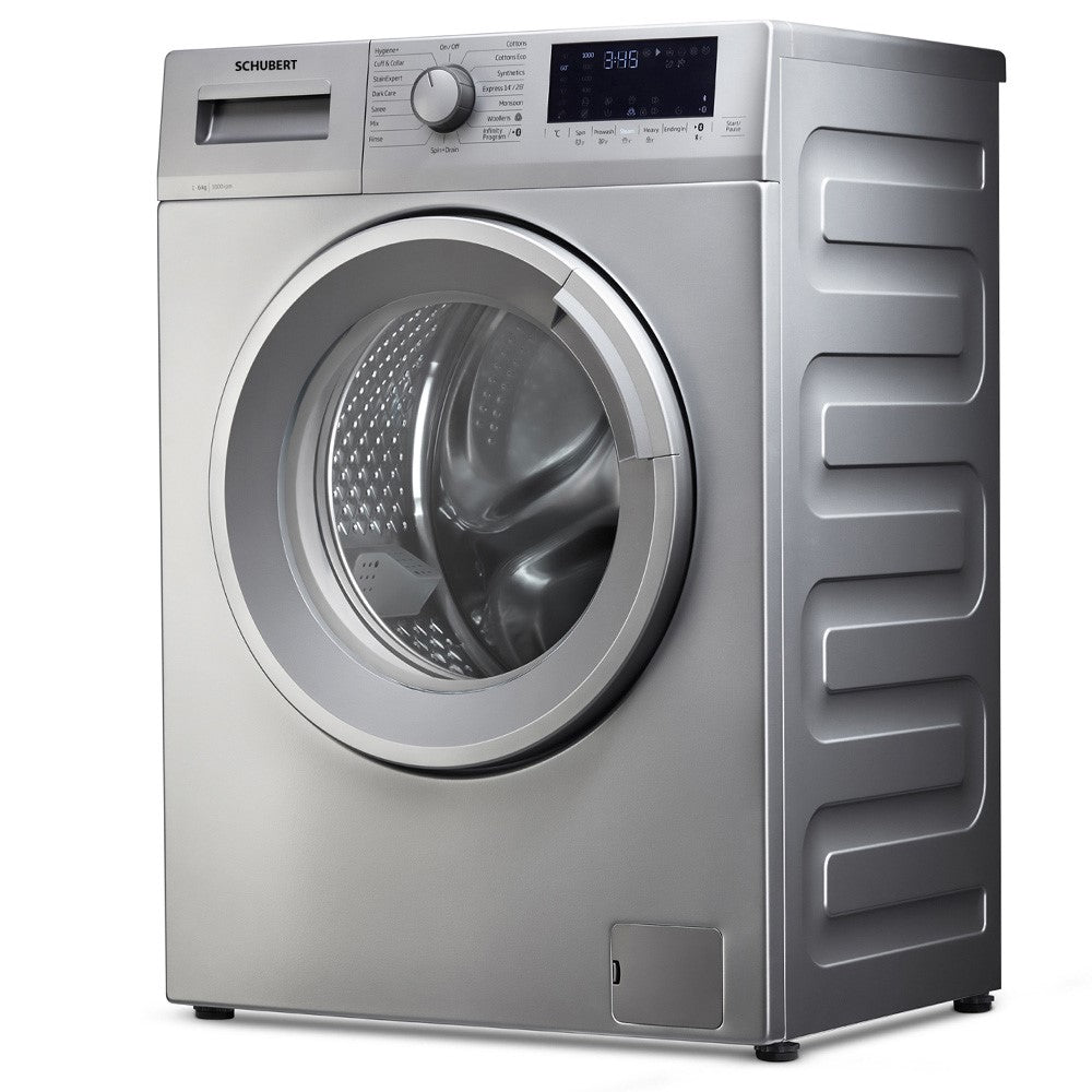 Schubert Front Load Washing Machine A+++, 10KG, 1400RPM, Silver