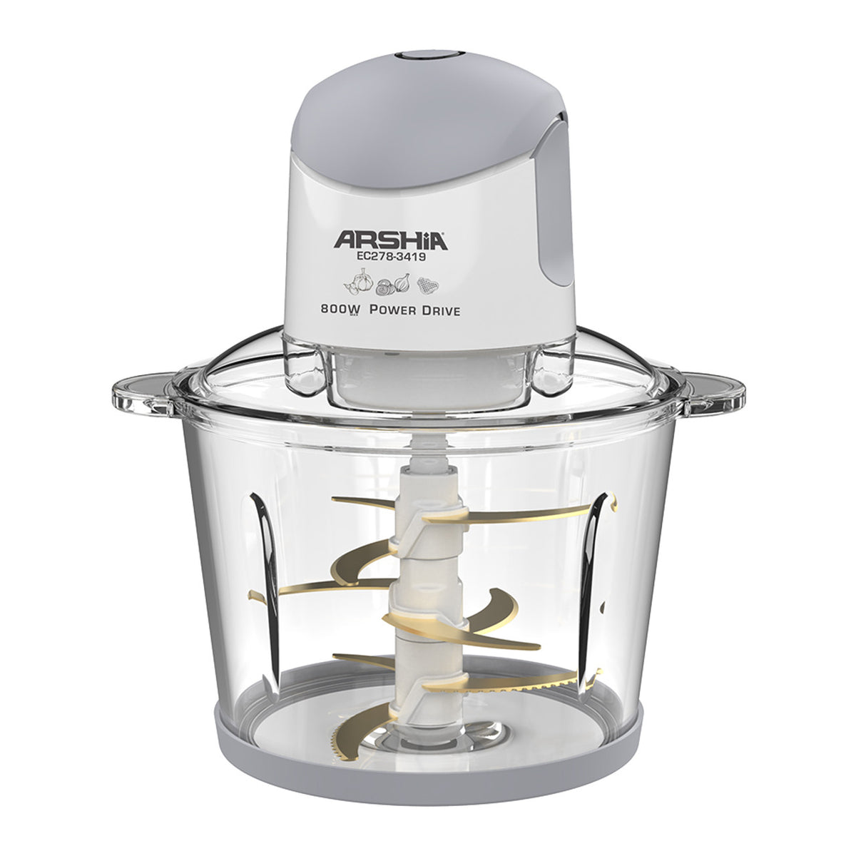 Arshia Chopper, 800Watts, White / Black