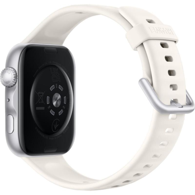 Huawei Smart Watch Fit 5Pro, Up to 10Days Battery Life, Works with Android & IOS, White