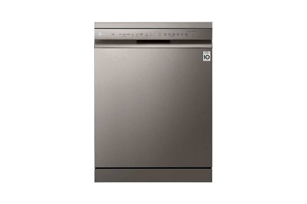 LG Free Stand Dishwasher A++, 14Sets, 9programs, Quad Washer, Platinum Silver