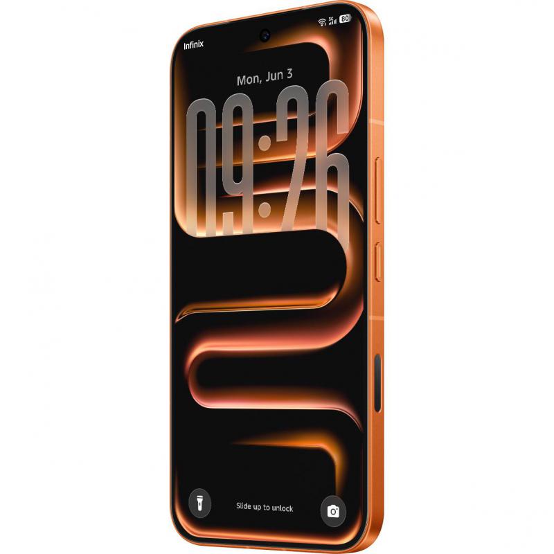 Infinix Note 60 PRO 5G, 8GB & 256GB, 6.78Inch, 6500Mah, Solar Orange