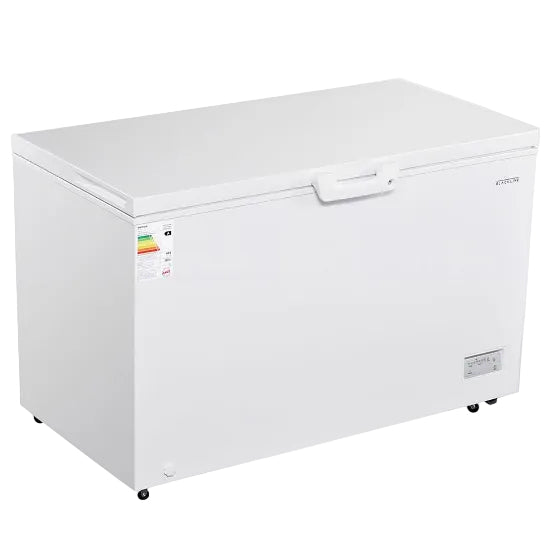Metalux Chest Freezer A+, 380Lit, White Titanium