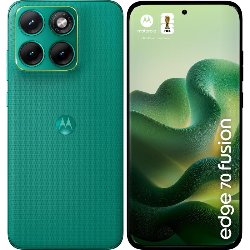 Motorola Edge 70 Fusion 5G, 12GB & 256GB, 6.7Inch, 7000Mah, Sporting Green