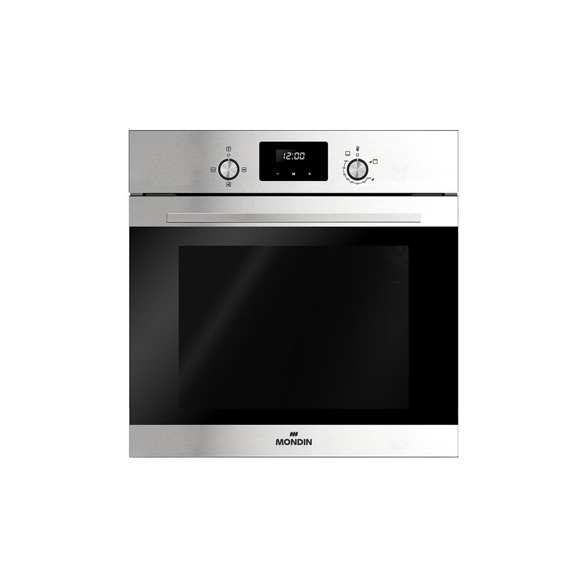 Mondin Built in Gas Oven, 60Cm, Stainless Steel